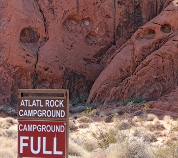 A guide to camping at Atlatl Campground in the Valley of Fire State Park - Nevada.
